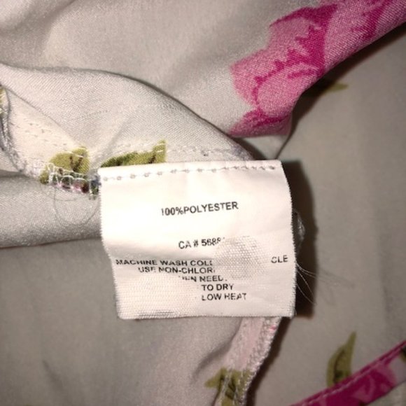 O’Neill pink flower peplum tank top - Picture 5 of 6